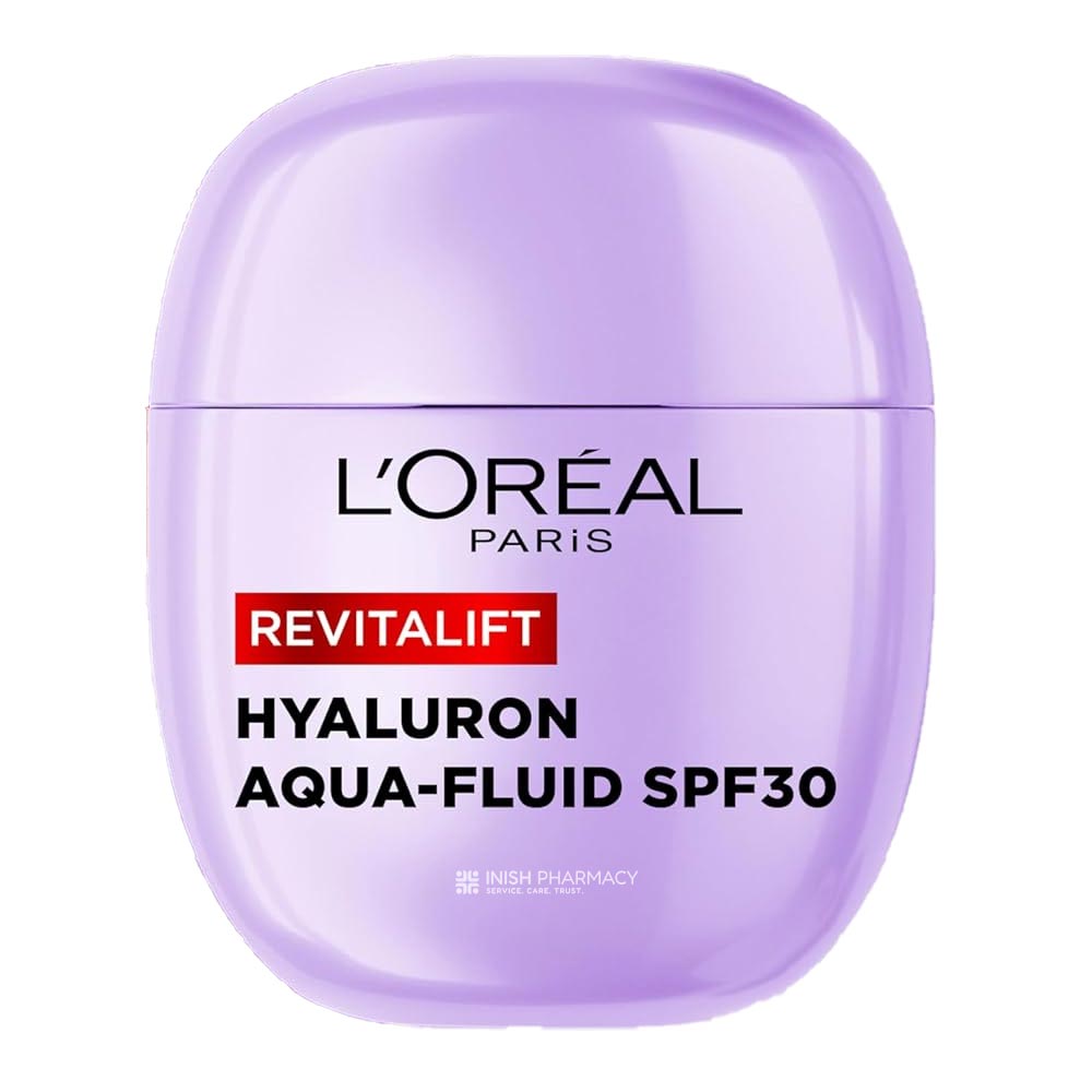 L'Oreal Paris Revitalift Filler Hyaluronic Plumping Aquafluid SPF30 40ml – for healthy, well-nourished hair