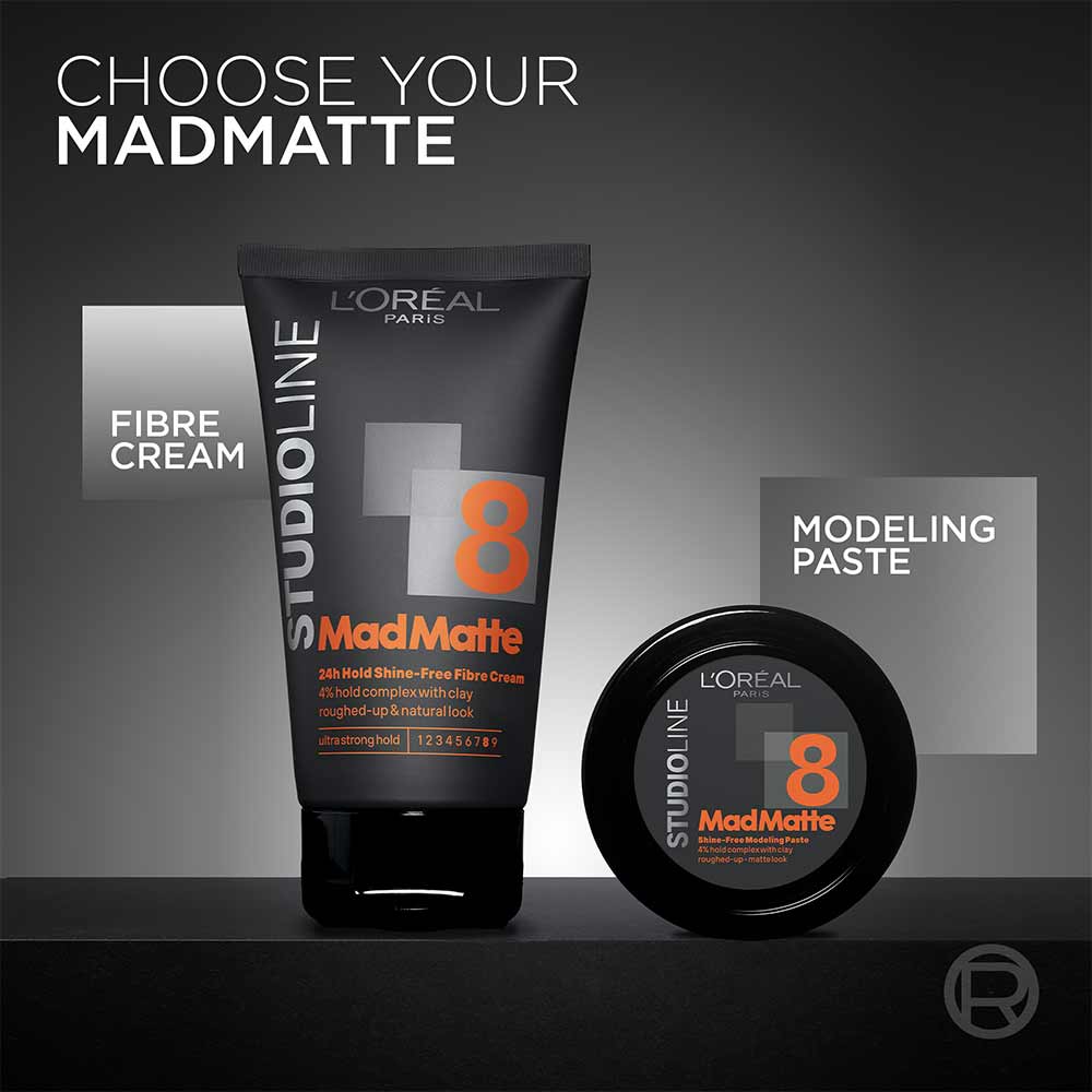 L'Oreal Studio Line 8 Mad Matte Paste 75ml