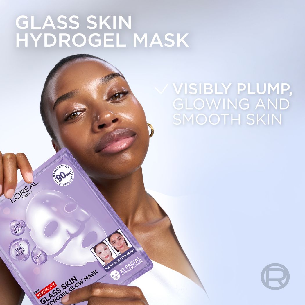 L'Oreal Paris Revitalift Filler Glass Skin Mask