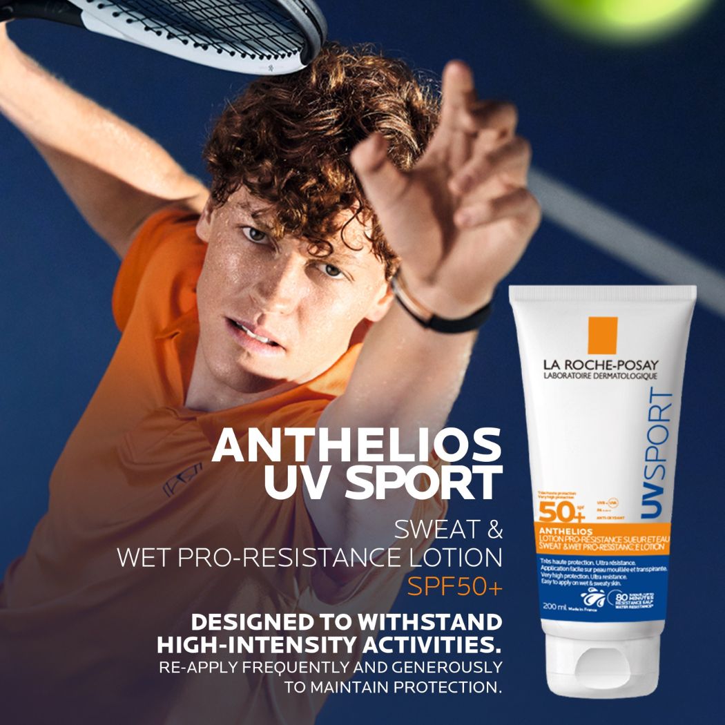 La Roche Posay Anthelios UVSPORT Wet Skin Invisible Lotion SPF50 200ml