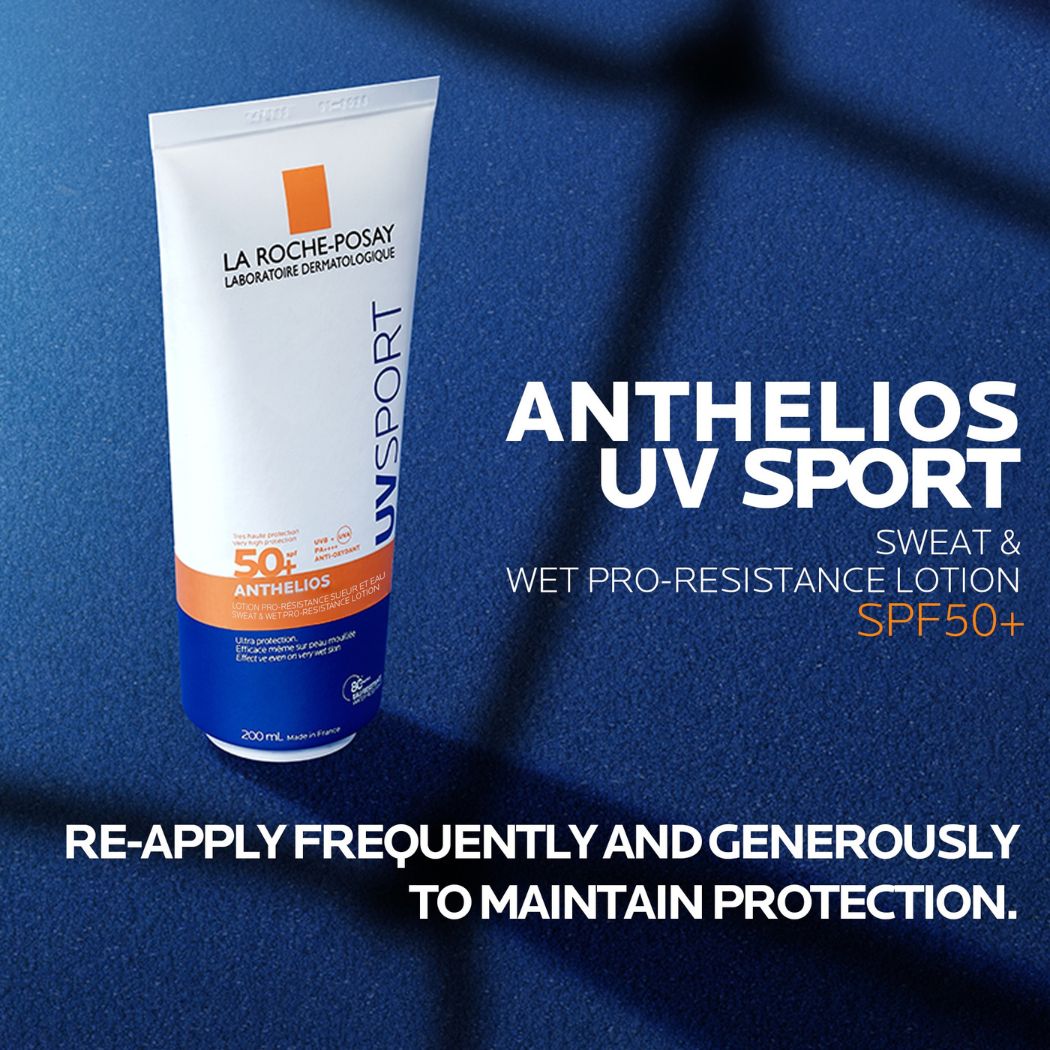 La Roche Posay Anthelios UVSPORT Wet Skin Invisible Lotion SPF50 200ml