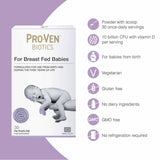 Pro-Ven Probiotics Lactobacillus & Bifidus For Breast Fed Babies 30 Pack