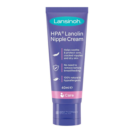 Lansinoh HPA Lanolin Nipple Cream 40ml – to support breastfeeding mothers