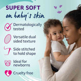 Lil-lets Baby Cotton Wool Oval Pads 50 Pack