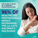 Lil-lets Maternity Maxi Pads with Wings 10 Pack
