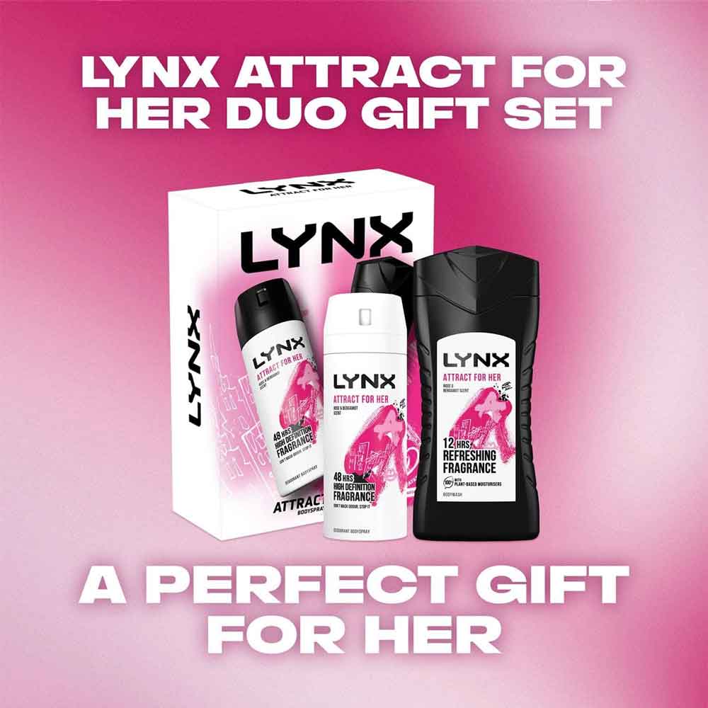 Lynx Attract For Her Duo Gift Set