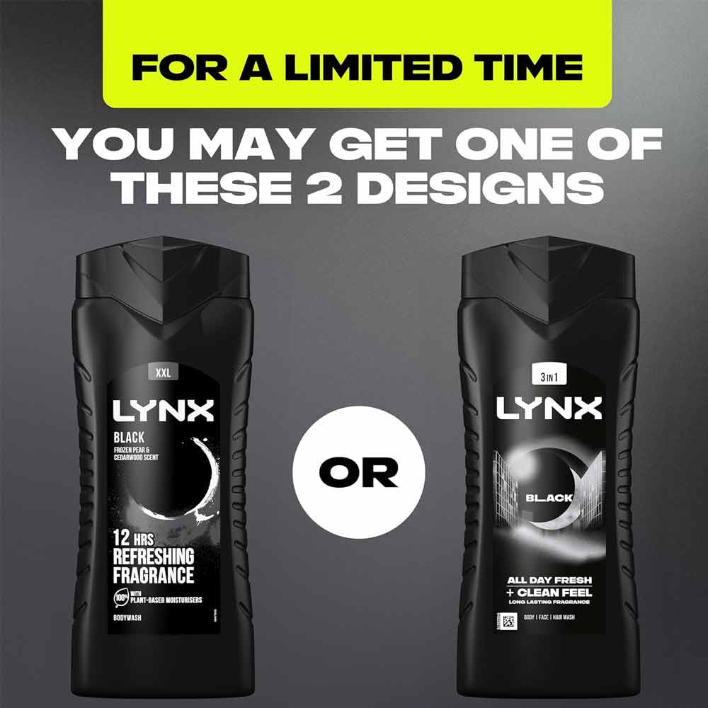 Lynx Shower Gel Black 500ml