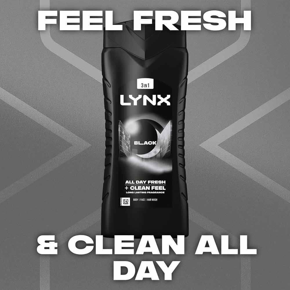 Lynx Shower Gel Black 500ml