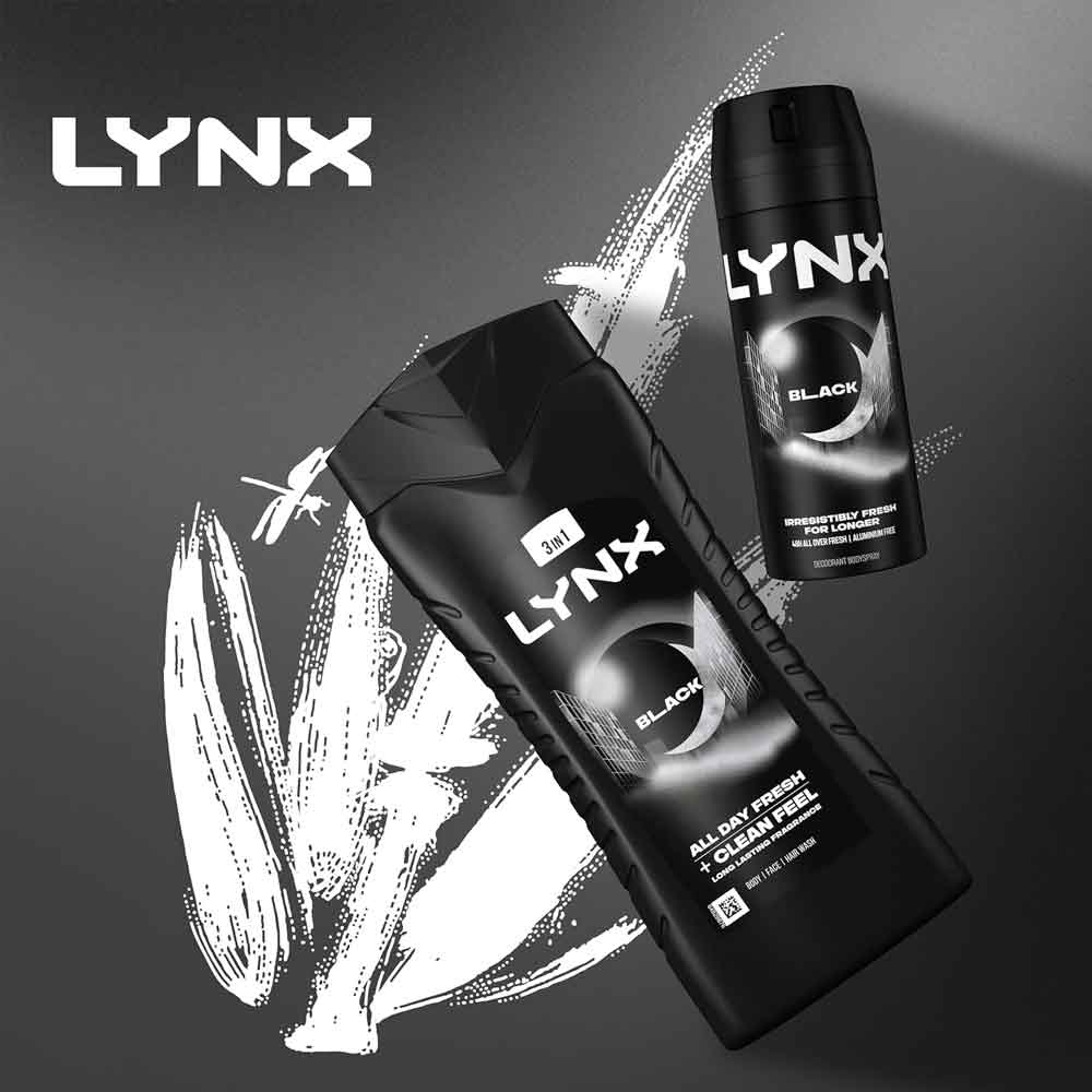 Lynx Shower Gel Black 500ml