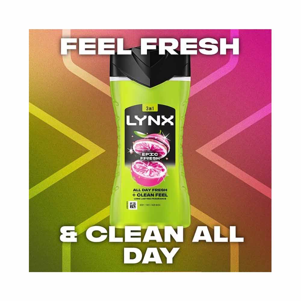 Lynx Shower Gel Epic Fresh 225ml