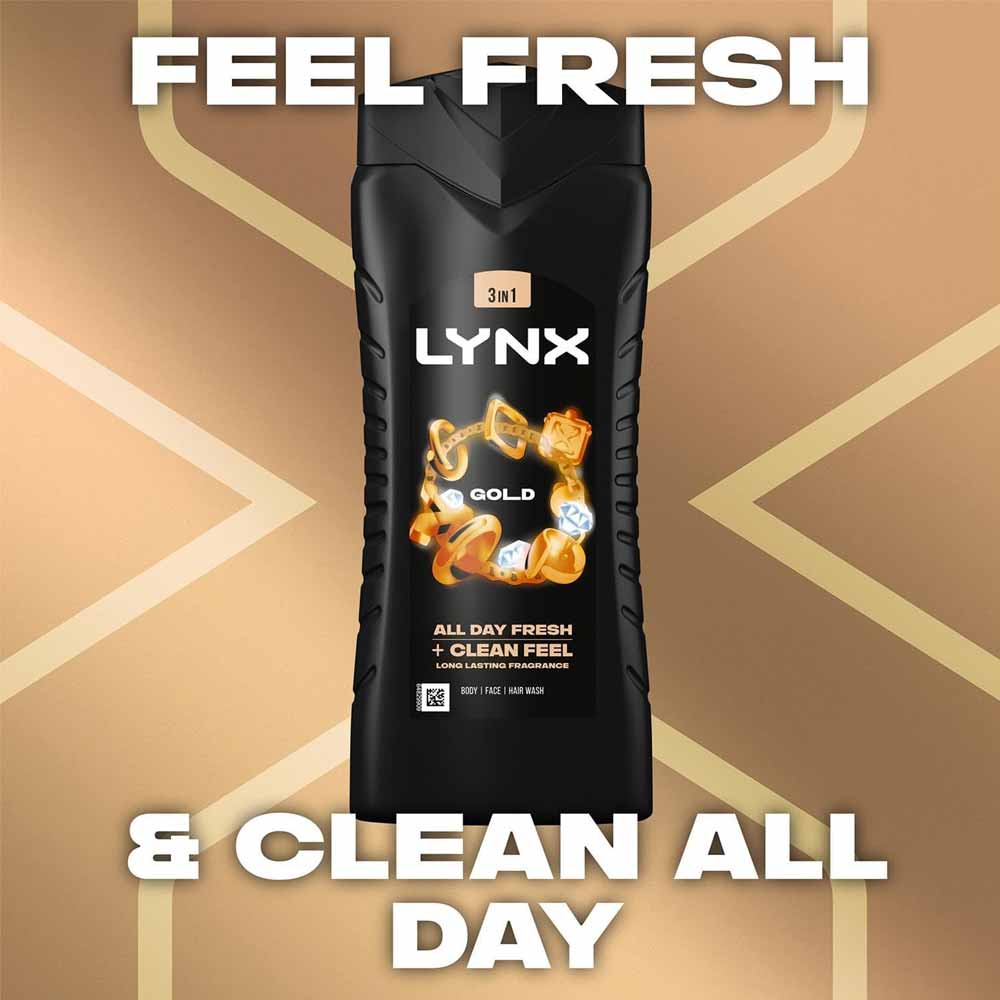 Lynx Shower Gel Gold 500ml