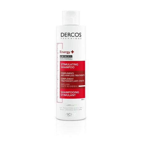 Vichy Dercos Energy+ Stimulating Shampoo 200ml – gently cleanses and nourishes all hair types