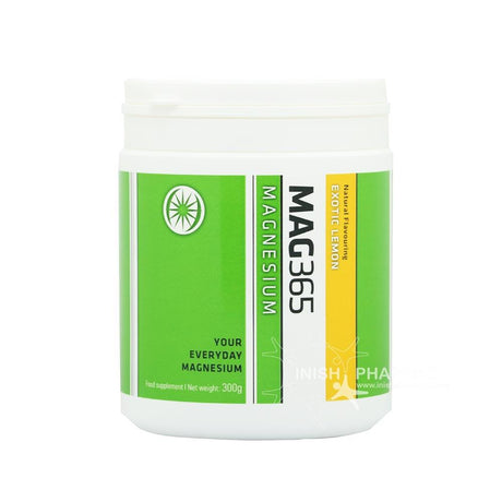 MAG365 Magnesium Exotic Lemon 300g – magnesium to support muscle function and reduce tiredness