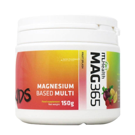 MAG365 Magnesium For Kids Fruit Splash 150g – magnesium to support muscle function and reduce tiredness