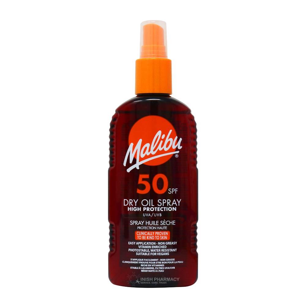 Malibu Dry Oil Spray SPF50 200ml
