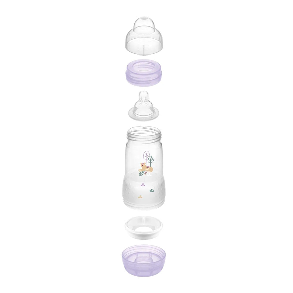 MAM Easy Start Anti-Colic Bottle 2m+ 260ml Pack of 3 Pink