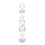 MAM Easy Start Anti-Colic Bottle 2m+ 260ml Pack of 3 Pink