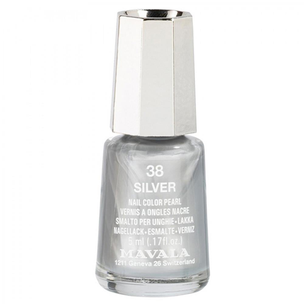 Mavala Nail Varnish Silver 38 5ml