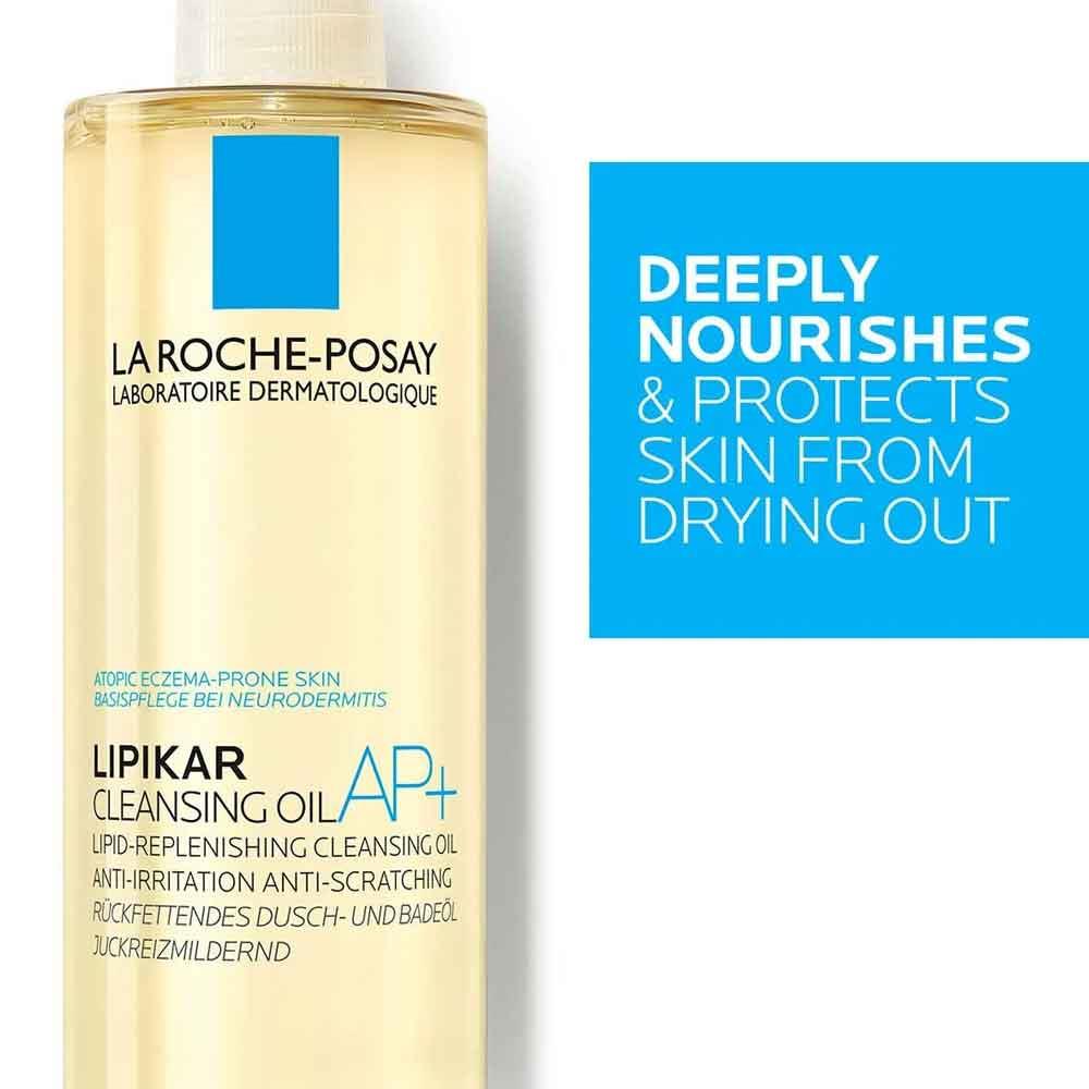 La Roche Posay Lipikar AP Cleansing Refill Oil Gel 400ml