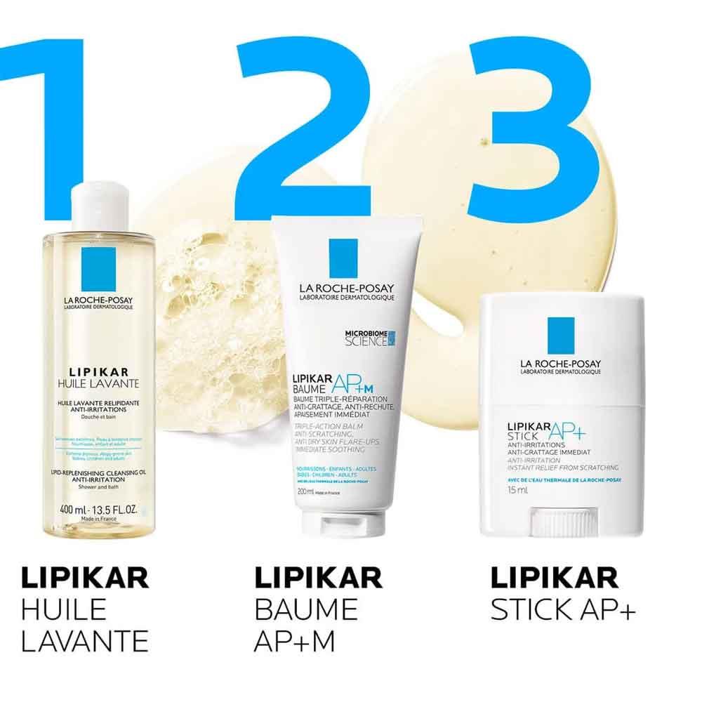 La Roche Posay Lipikar AP Cleansing Refill Oil Gel 400ml