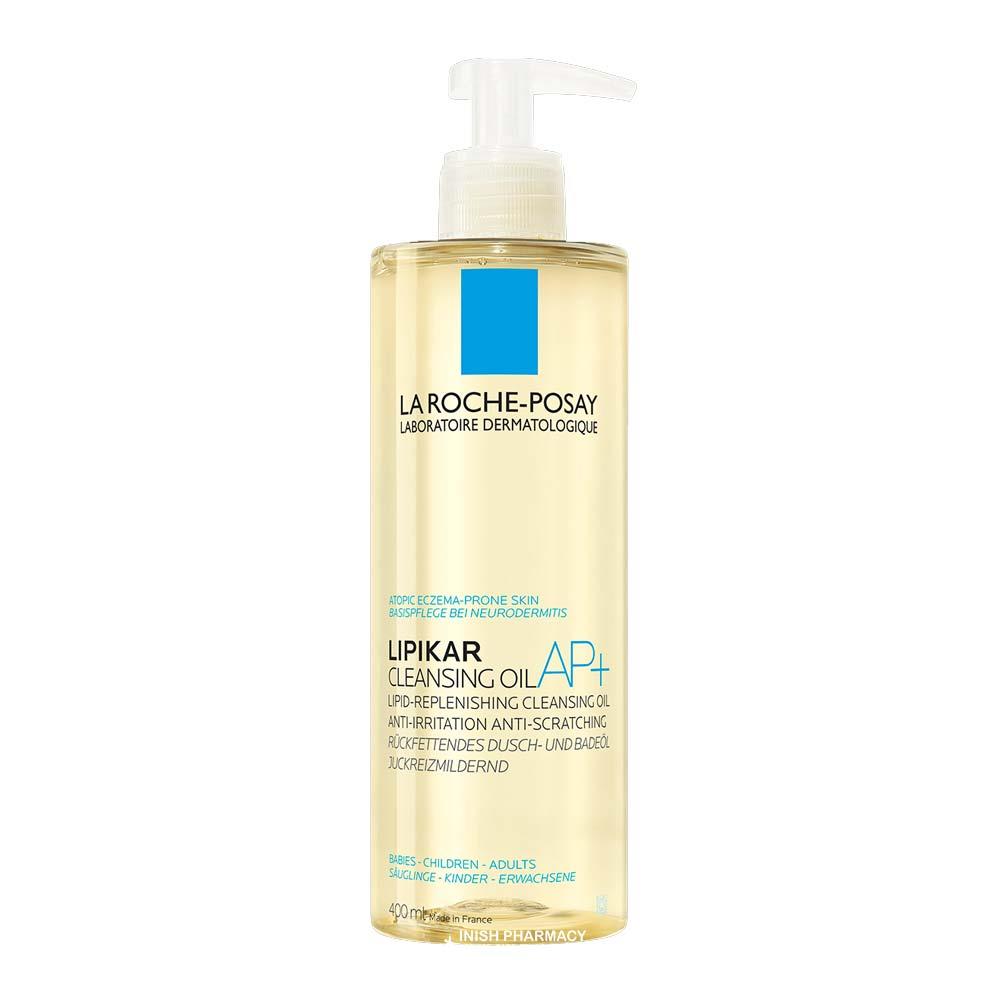 La Roche Posay Lipikar AP Cleansing Refill Oil Gel 400ml – gently cleanses and refreshes skin