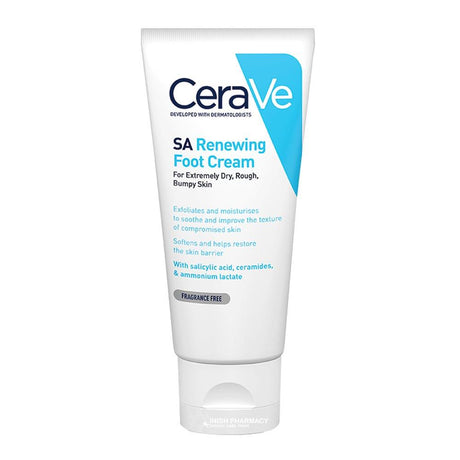CeraVe SA Renewing Foot Cream 88ml – ceramides to restore the skin barrier