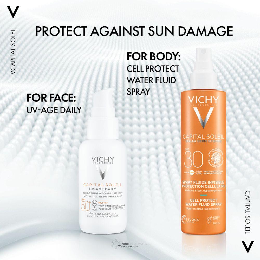 Vichy Capital Soleil Cell Protect SPF30 Water Fluid Spray 200ml