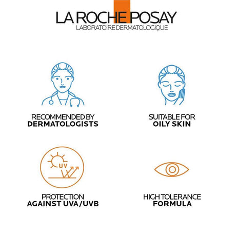 La Roche Posay Anthelios UVMune 400 Oil Control Fluid SPF50+ For Oily and Blemish Prone Skin 50ml