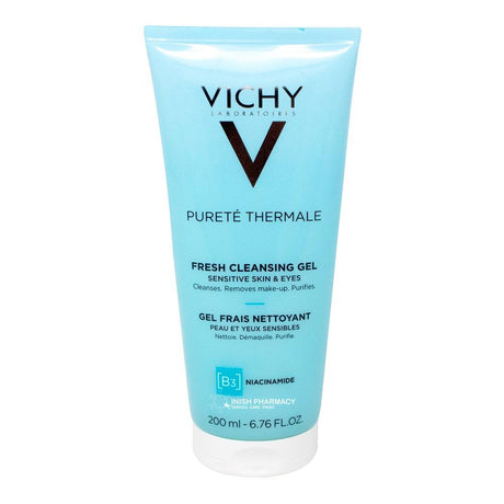 Vichy Purete Thermale Fresh Cleansing Gel 200ml – gently cleanses and refreshes skin