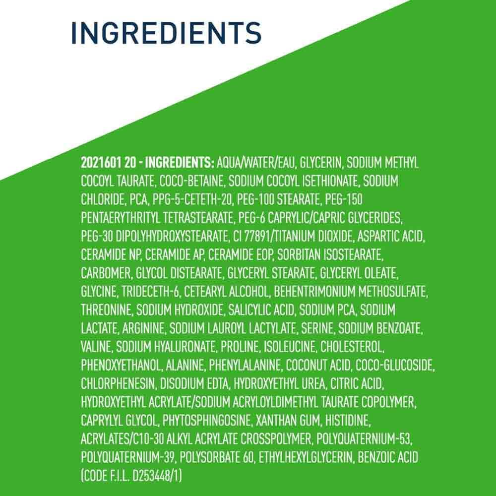 CeraVe Hydrating Cream-to-Foam Cleanser 473ml