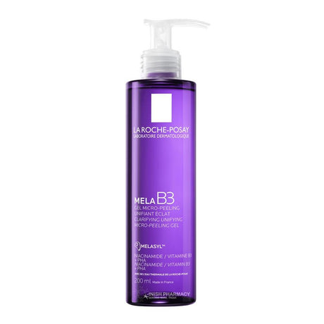 La Roche Posay Mela B3 Anti Dark Spot Clarifying Daily Cleanser 200ml – gently cleanses and refreshes skin