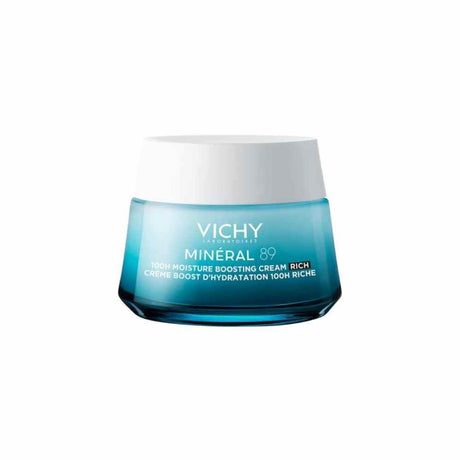 Vichy Mineral 89 100h Hydrating Rich Cream 50ml – soothes and protects eczema-prone skin