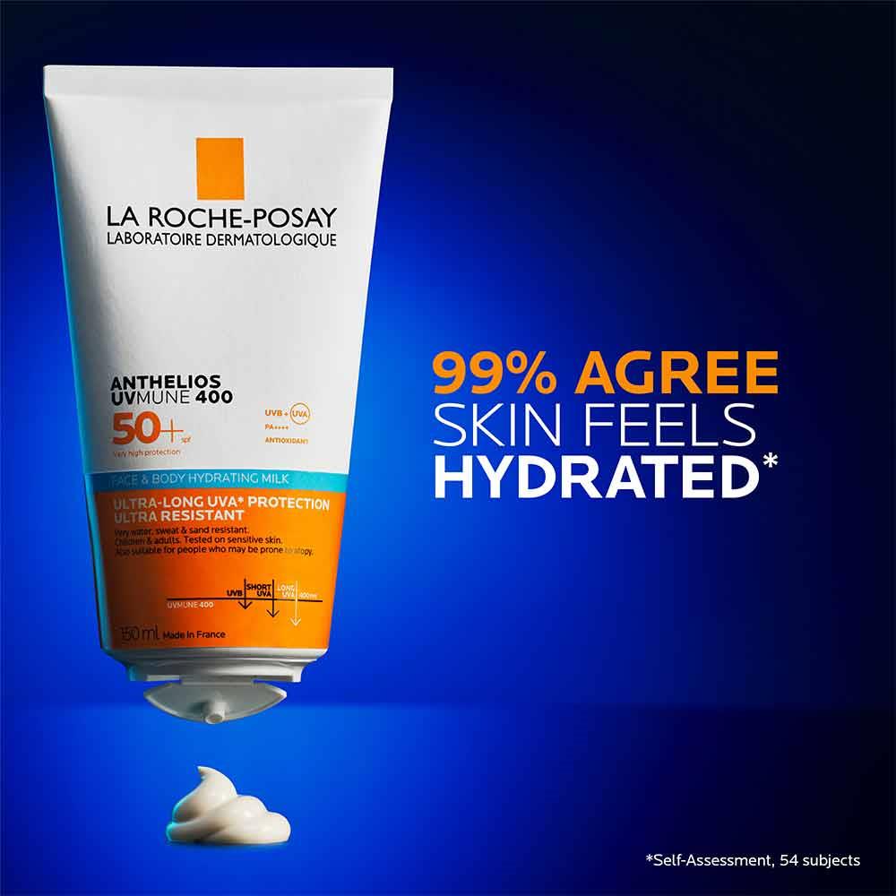 La Roche Posay Anthelios UVMune 400 Face & Body Hydrating Milk SPF50+ 150ml