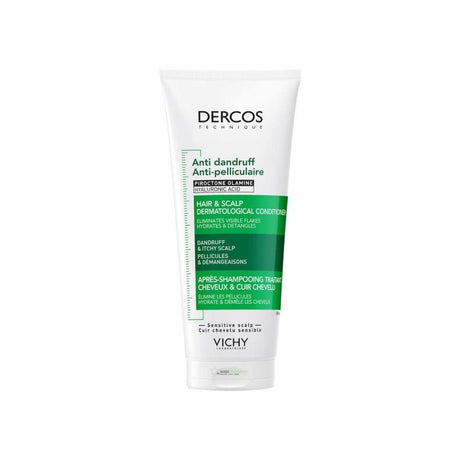 Vichy Dercos Dandruff & Itchy Scalp Conditioner 200ml – tackles dandruff to leave hair and scalp healthy