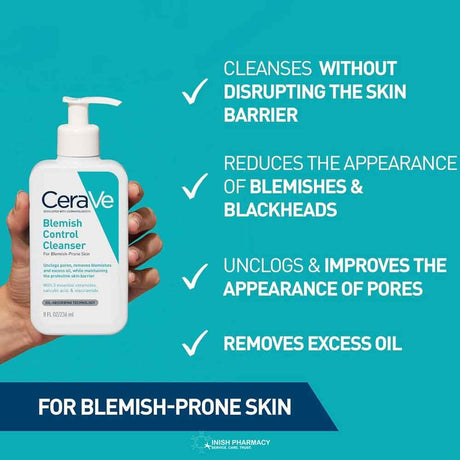CeraVe Blemish Control Cleanser With Salicylic Acid and Niacinamide 473ml