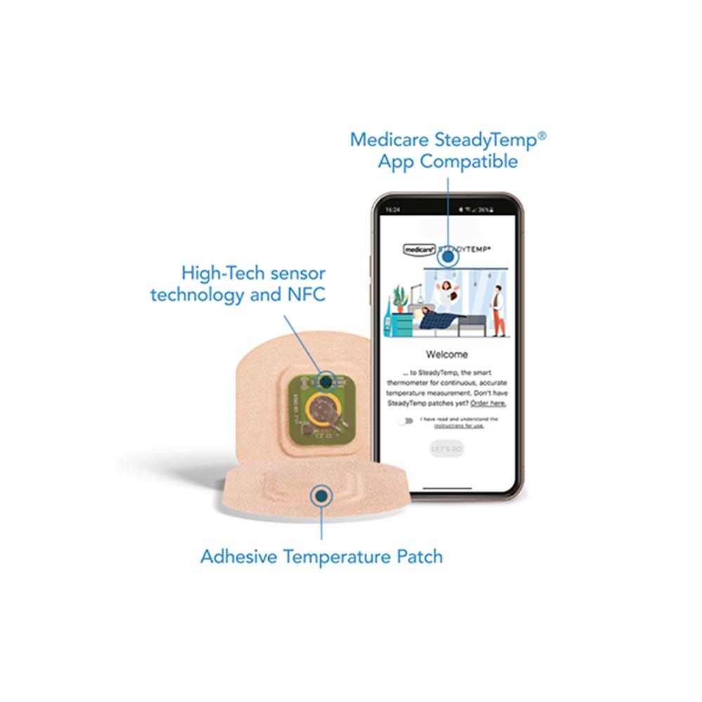 Medicare SteadyTemp Smart Thermometer Patch