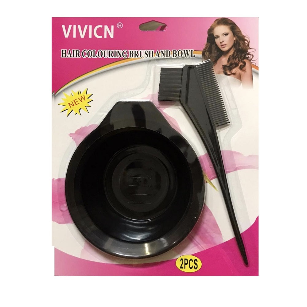 Vivicn Hair Colouring Brush & Bowl – protects and prolongs colour-treated hair