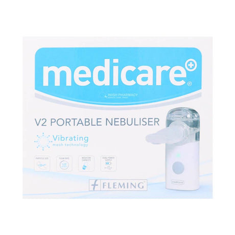 Medicare V2 Portable Nebuliser MD634 – for use with nebulisers in respiratory care