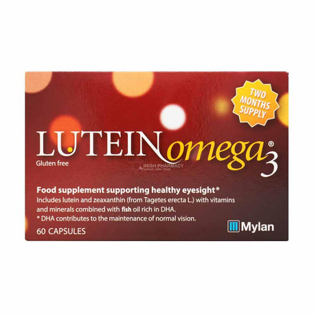 Lutein Omega 3 for AMD 60 Capsules – omega fatty acids for heart and cognitive health