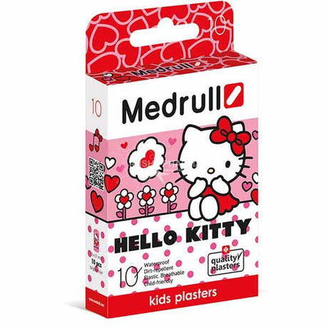 Medrull Hello Kitty Plasters for kids 10 Pack – protects cuts and grazes