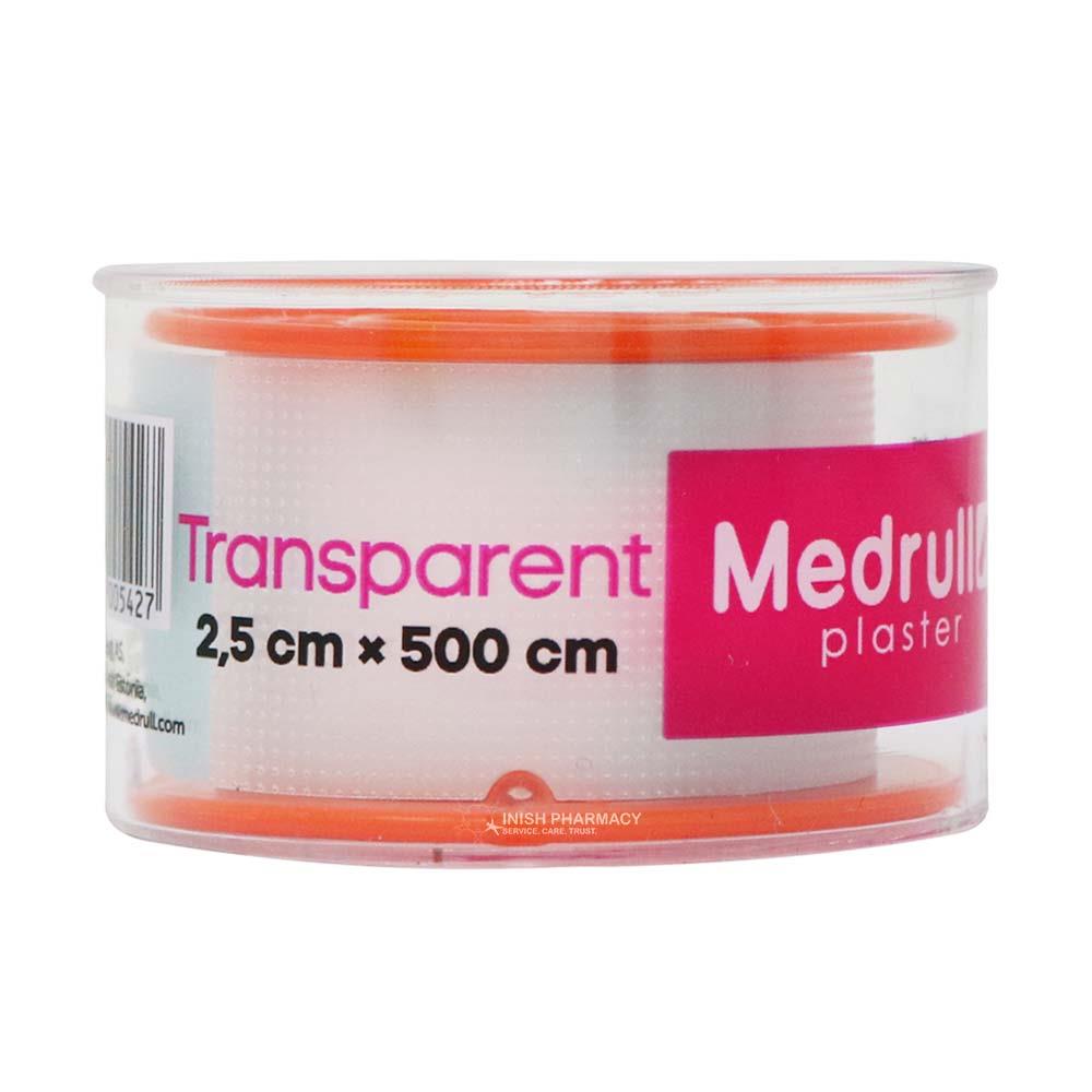 Medrull Transparent Plaster in Roll 2.5cm x 500cm