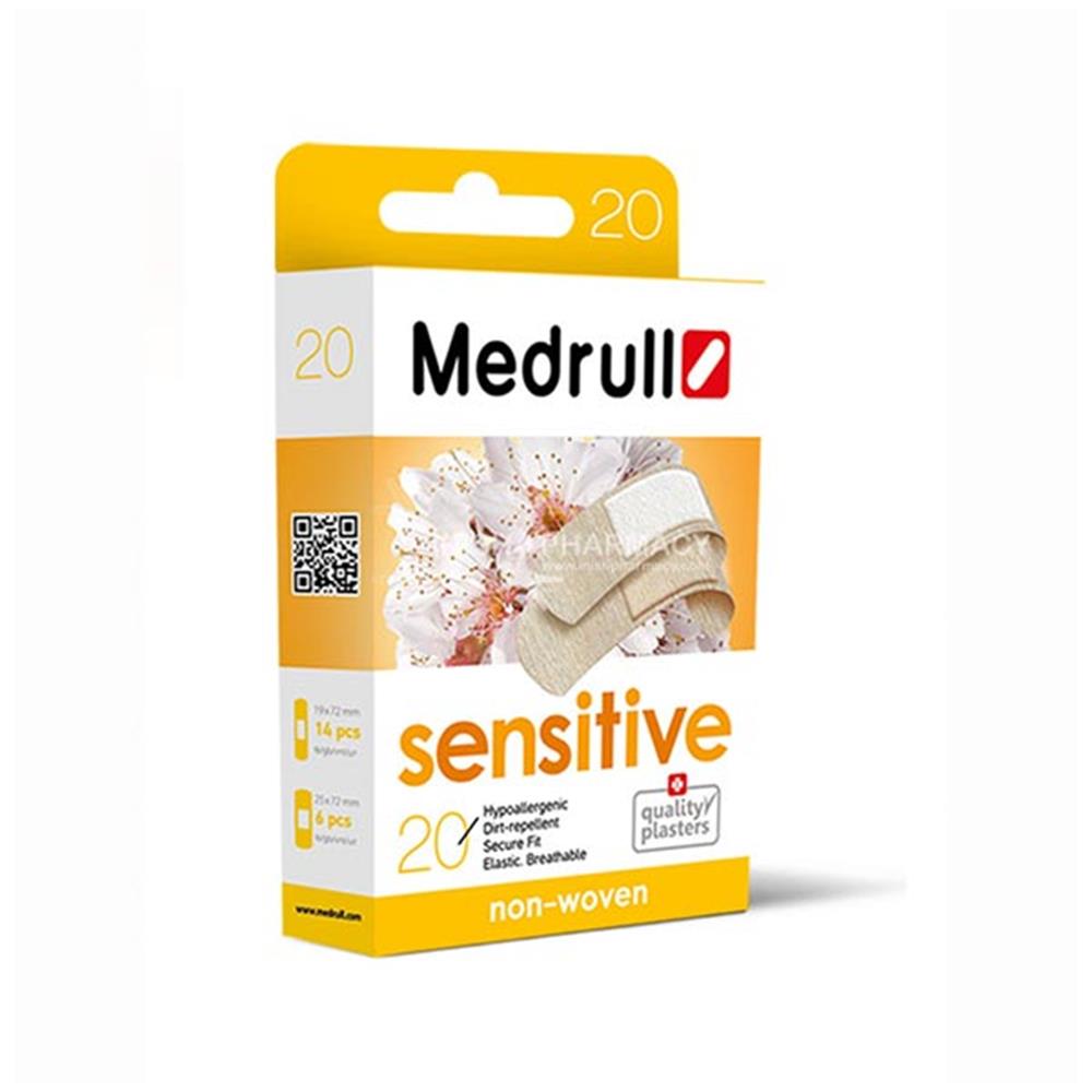 Medrull Sensitive Hypoallergenic Plasters 20 pieces