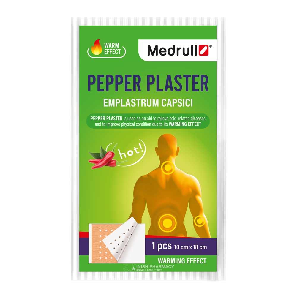 Medrull Pepper Plaster 10cm x 18cm 1 Piece