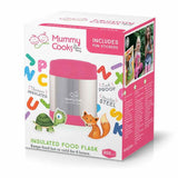 Mummy Cooks Insulated Food Flask Pink 300ml