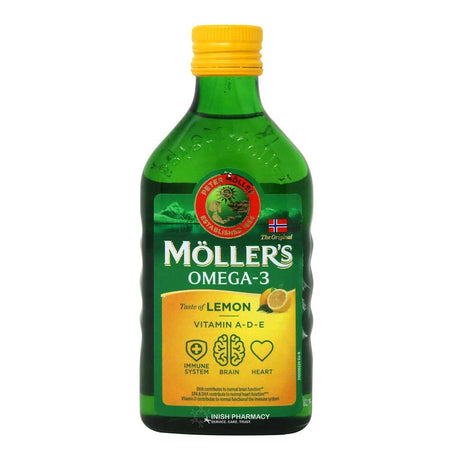 Mollers Omega 3 Vitamin A D & E – omega fatty acids for heart and cognitive health