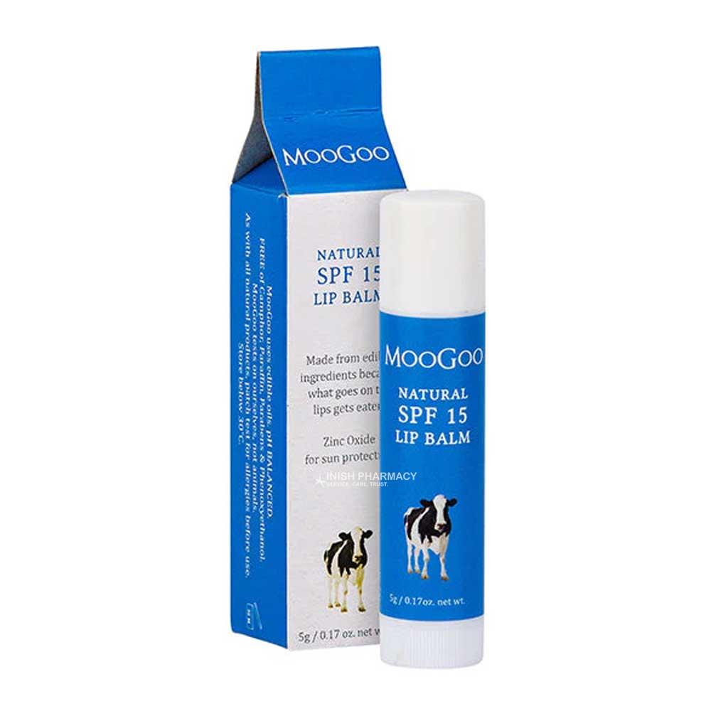 MooGoo Natural SPF15 Lip Balm 5g