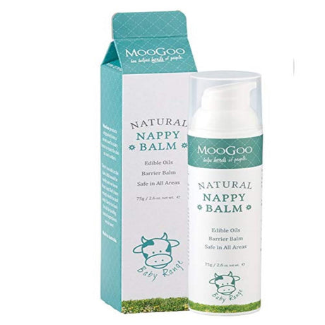MooGoo Natural Nappy Balm 120g – a trusted essential for mother and baby care