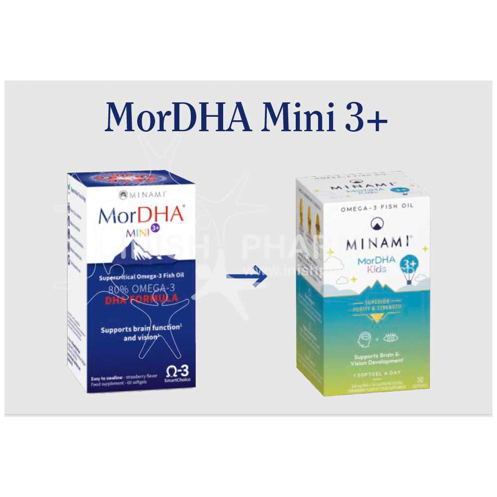 Minami MorDHA Mini 3+ Years Softgels 60 Pack