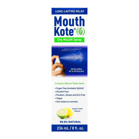 Mouth Kote Dry Mouth Spray 236ml – provides lasting dry mouth relief