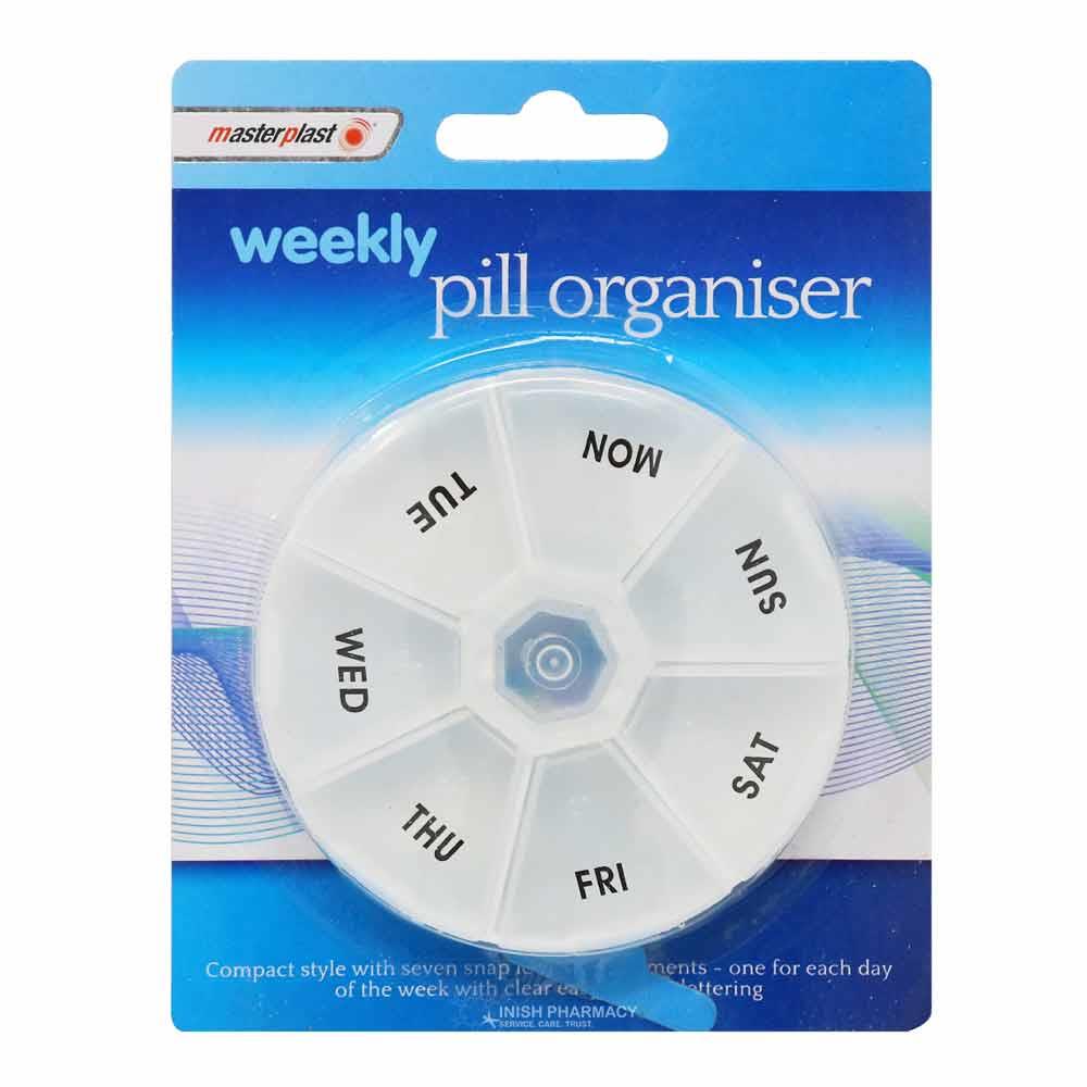 Masterplast 7 Day Round Weekly Pill Organiser